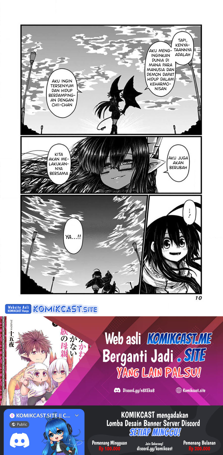 Musuko ga Kawaikute Shikataganai Mazoku no Hahaoya Chapter 144