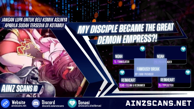 My Disciple Became The Great Demon Empress?! Chapter 5