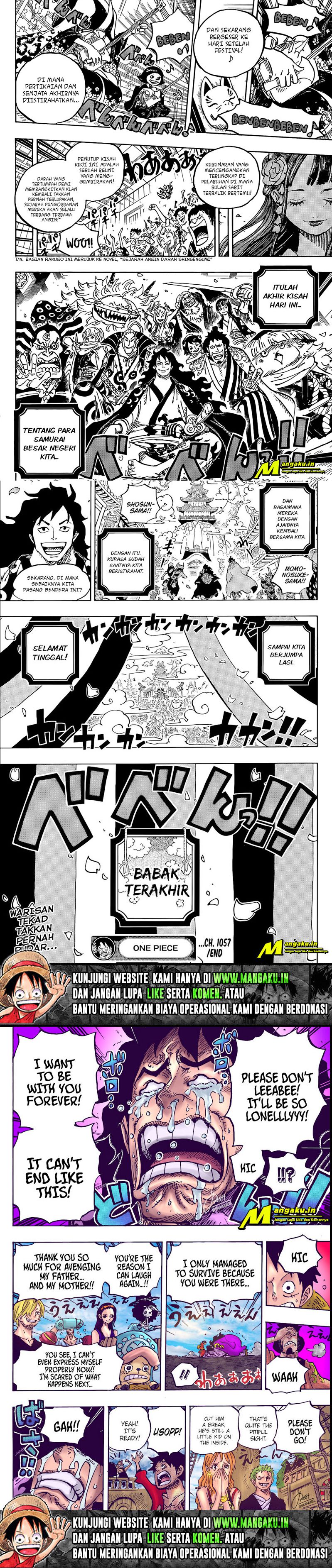 One Piece Chapter 1057