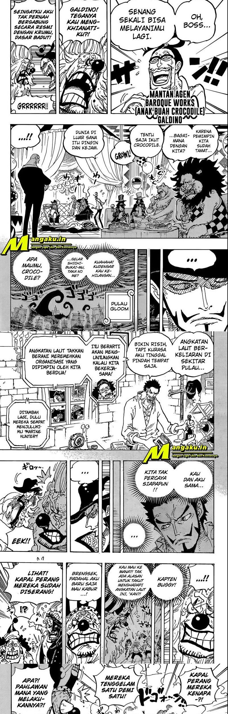 One Piece Chapter 1058