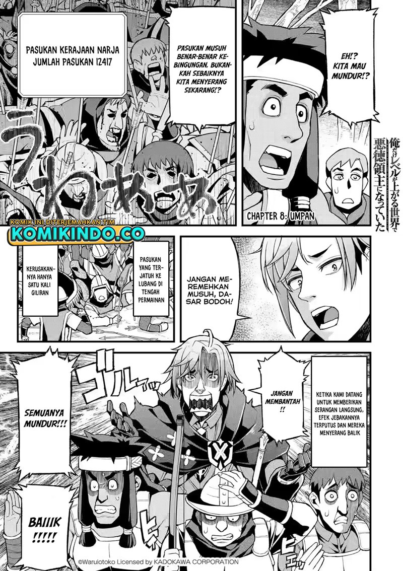Ore dake Level ga Agaru Sekai de Akutoku Ryoushu ni Natteita