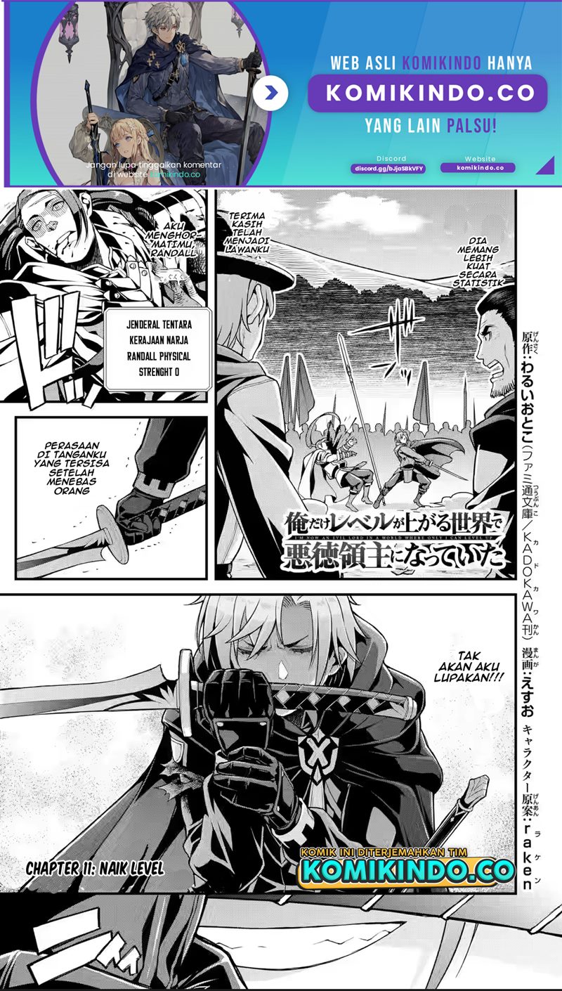 Ore dake Level ga Agaru Sekai de Akutoku Ryoushu ni Natteita