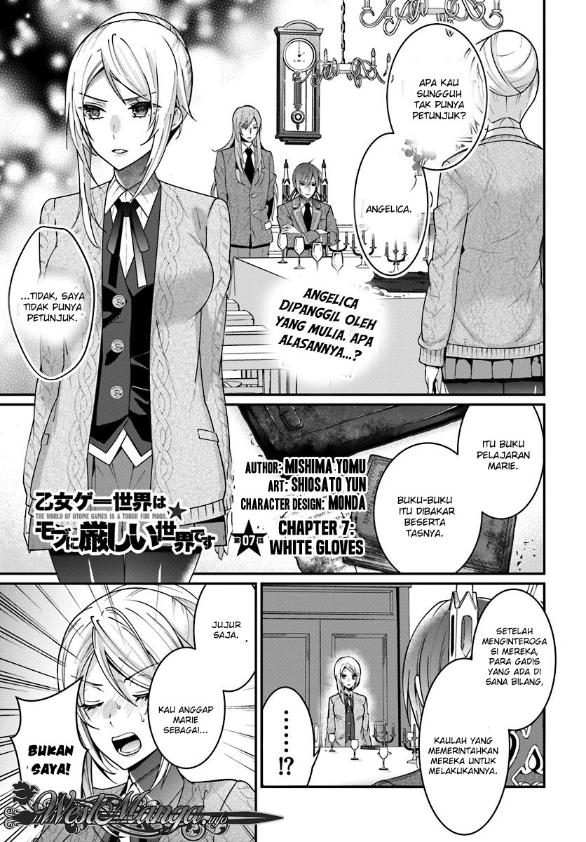 Otome Game Sekai wa Mob ni Kibishii Sekai Desu
