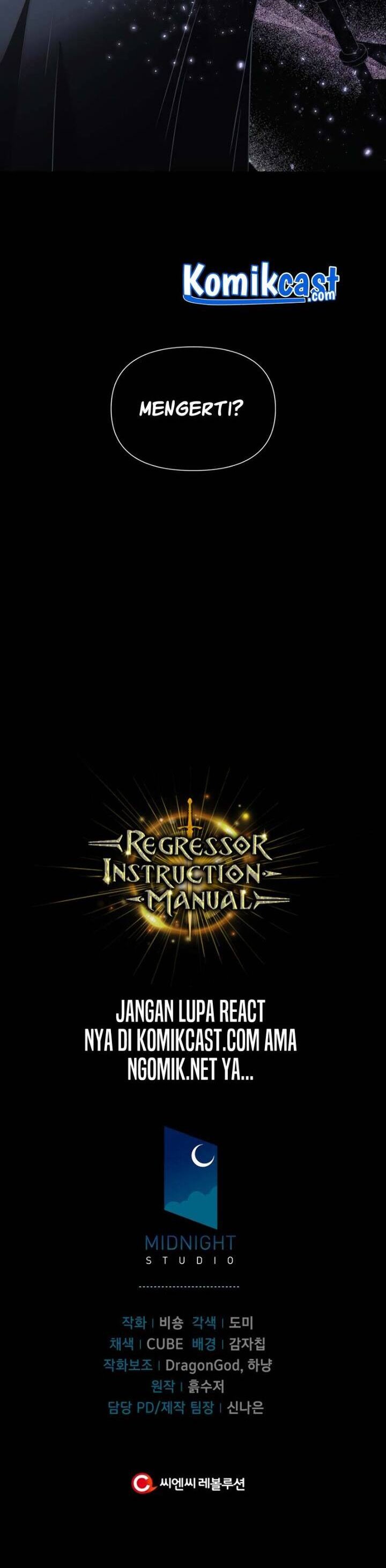 Regressor Instruction Manual
