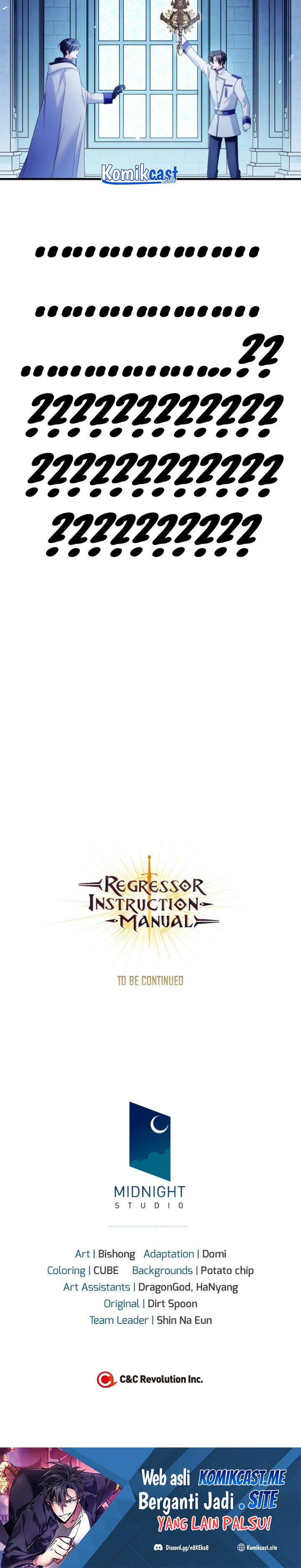 Regressor Instruction Manual