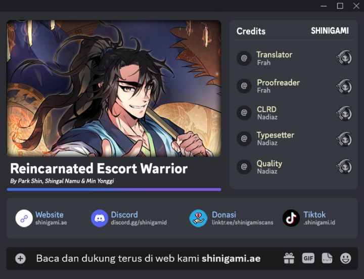 Reincarnated Escort Warrior