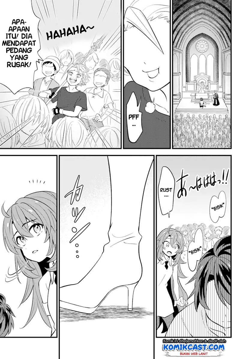 Sabitsuita Ken wo Tameshi ni Kyouka Shite Mitara, Tondemonai Maken ni Bakemashita