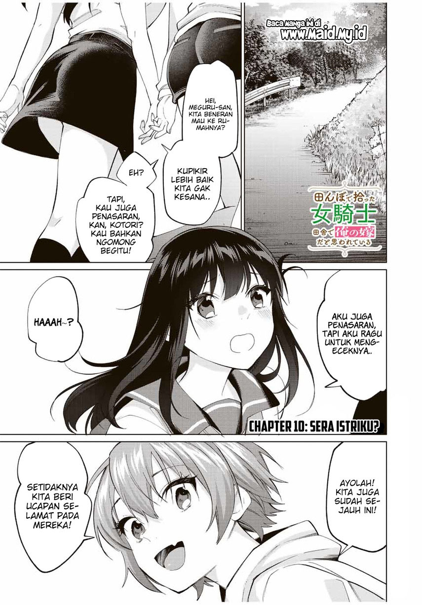 Tanbo de Hirotta Onna Kishi, Inaka de Ore no Yome da to Omowareteiru