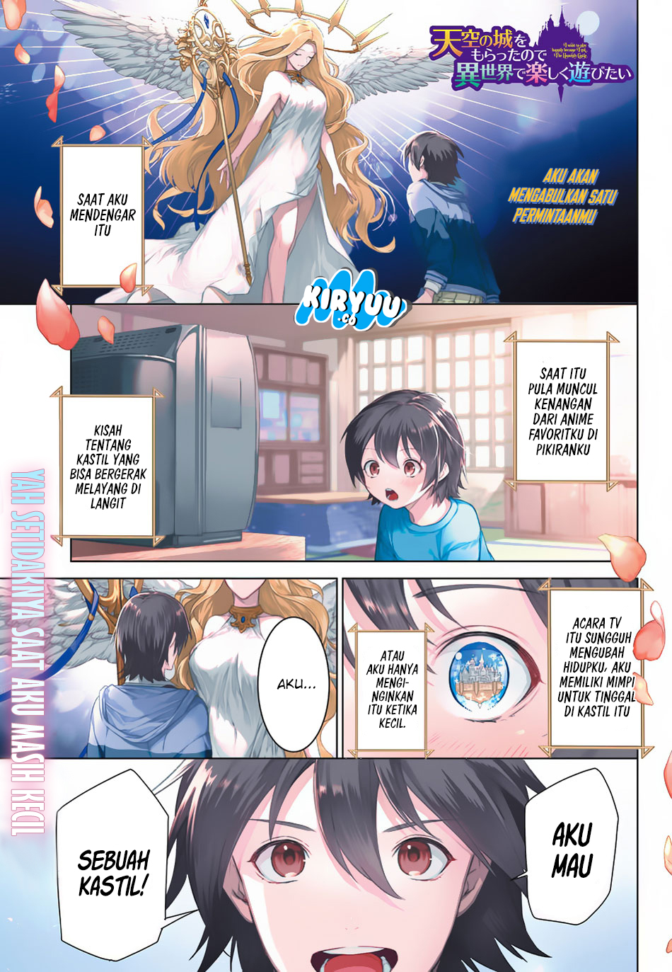 Tenkuu no Shiro o Moratta no de Isekai de Tanoshiku Asobitai