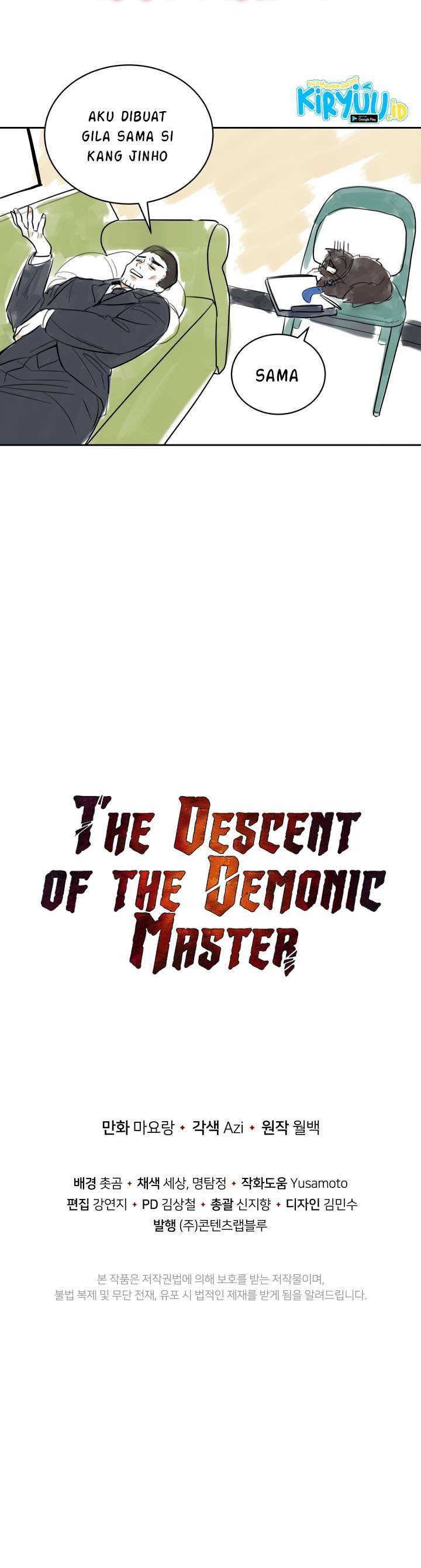 The Descent of the Demonic Master
