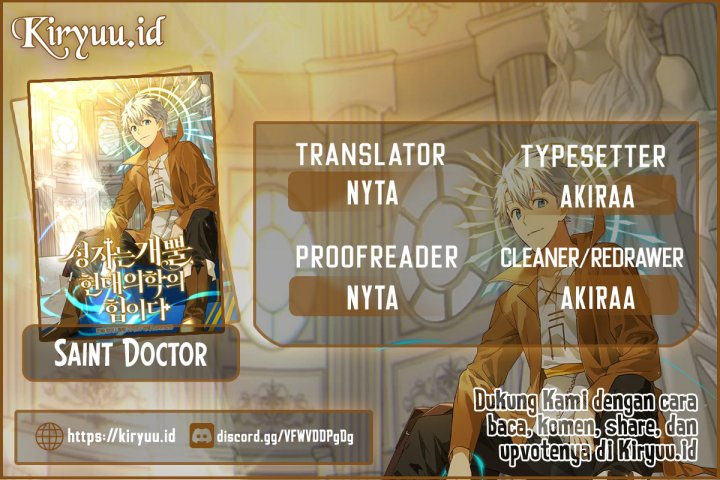 To Hell With Being a Saint, I’m a Doctor