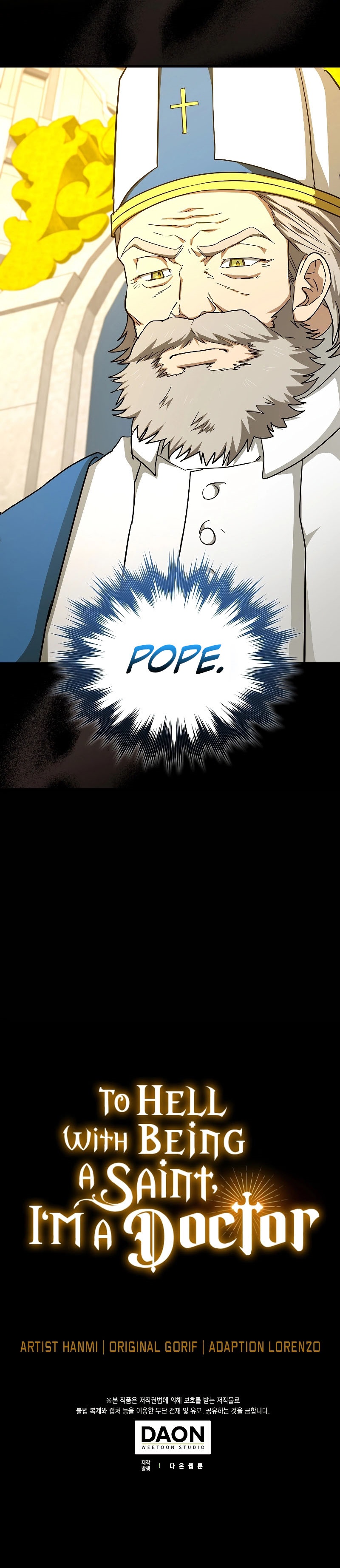 To Hell With Being a Saint, I’m a Doctor