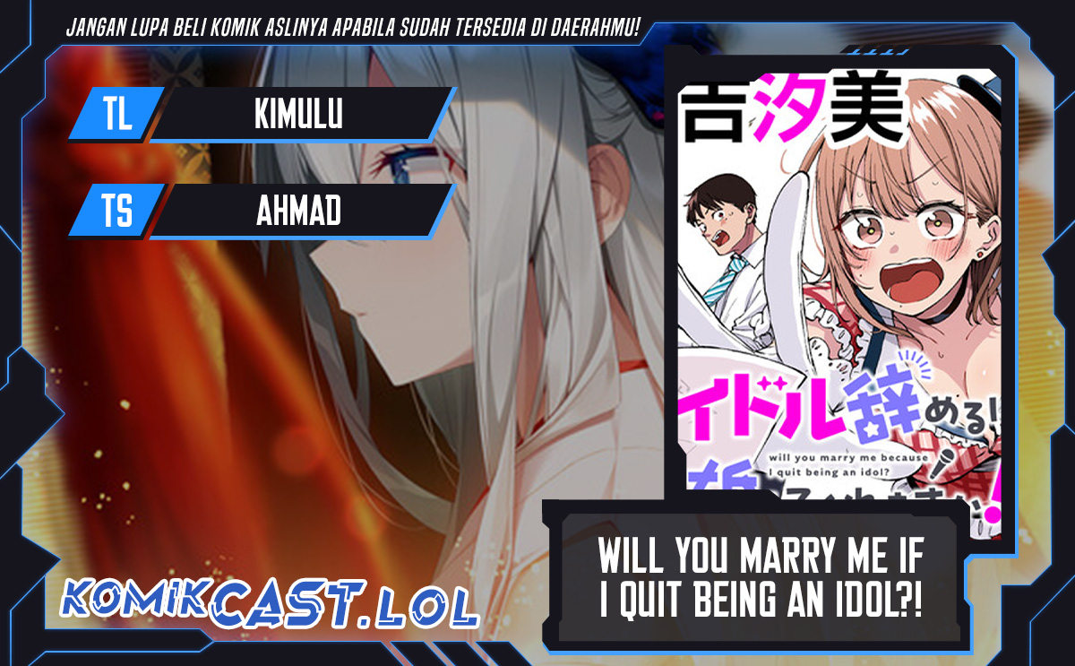 Will You Marry Me If I Quit Being an Idol?!