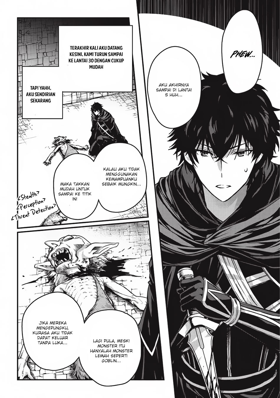 Assassin de aru ore no Sutetasu ga Yuusha yori mo Akiraka ni Tsuyoi Nodaga