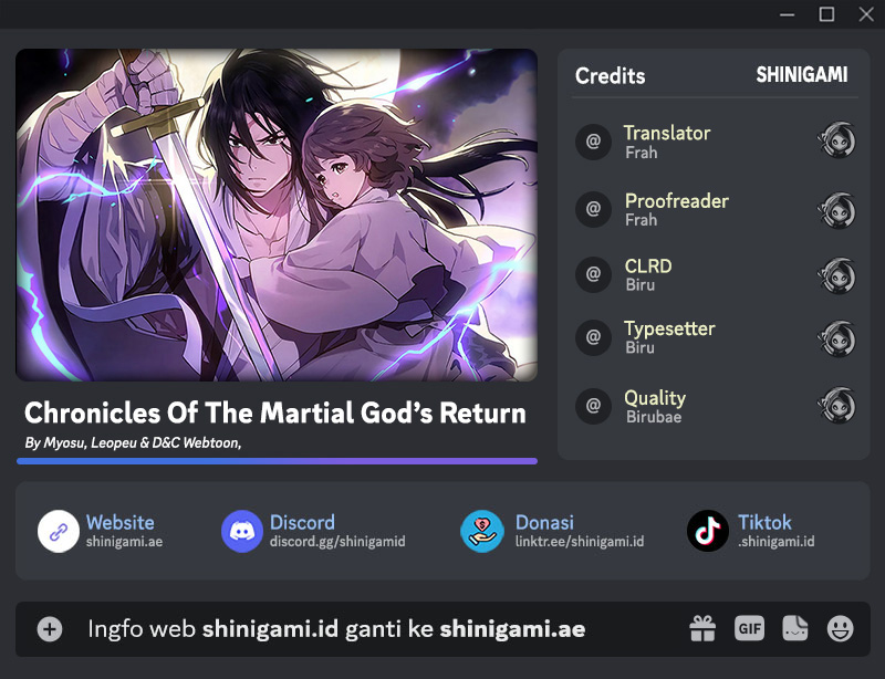 Chronicles Of The Martial God’s Return