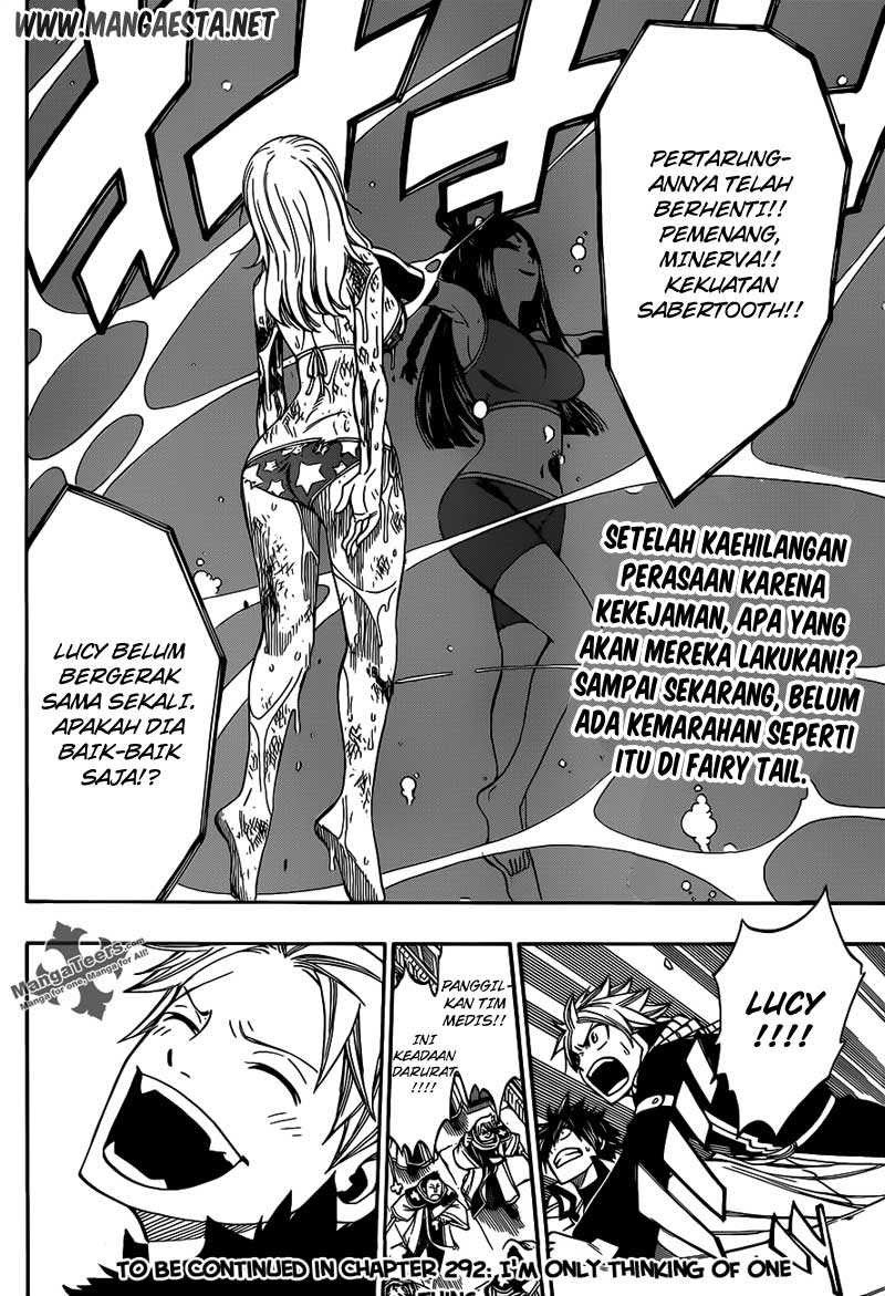 Fairy Tail Chapter 291