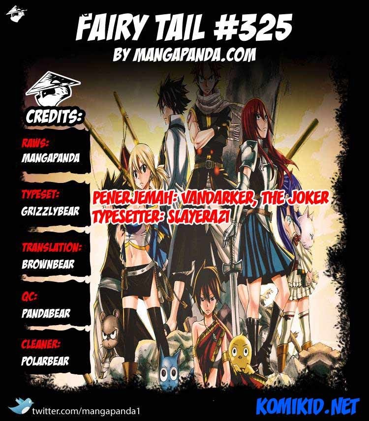 Fairy Tail Chapter 325