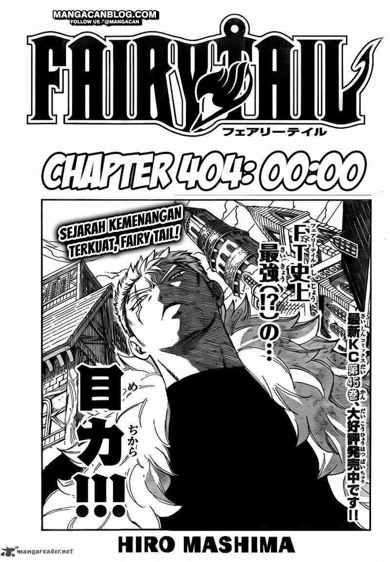 Fairy Tail Chapter 404