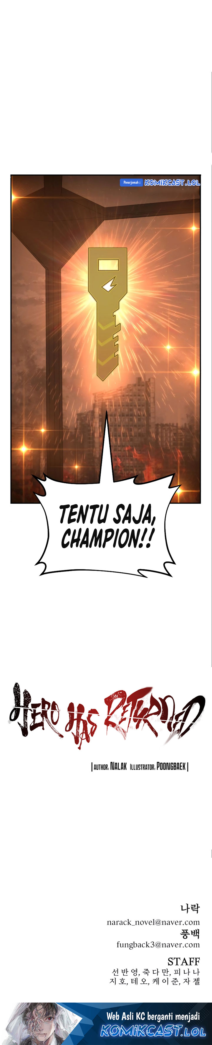 Hero Has Returned