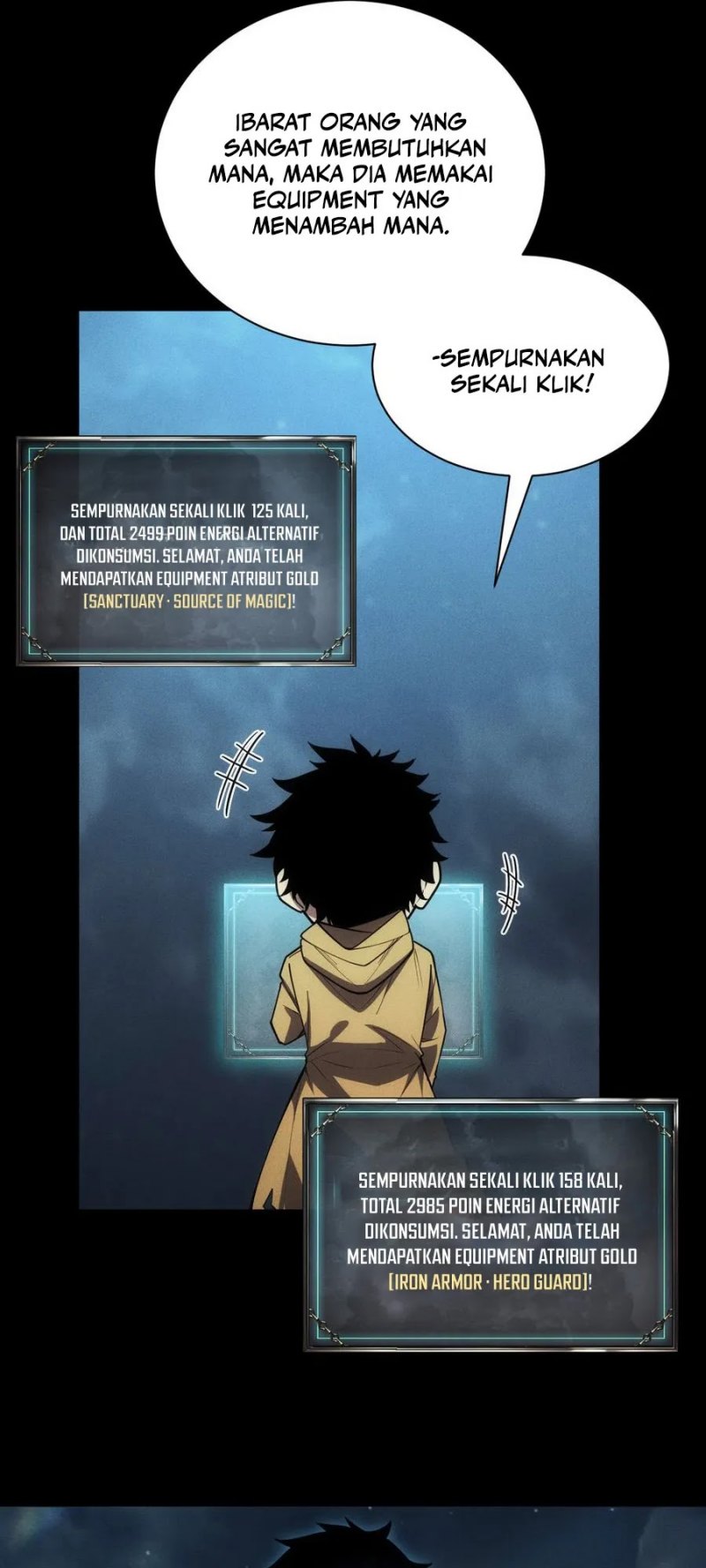 Idle Player Returns as a God
