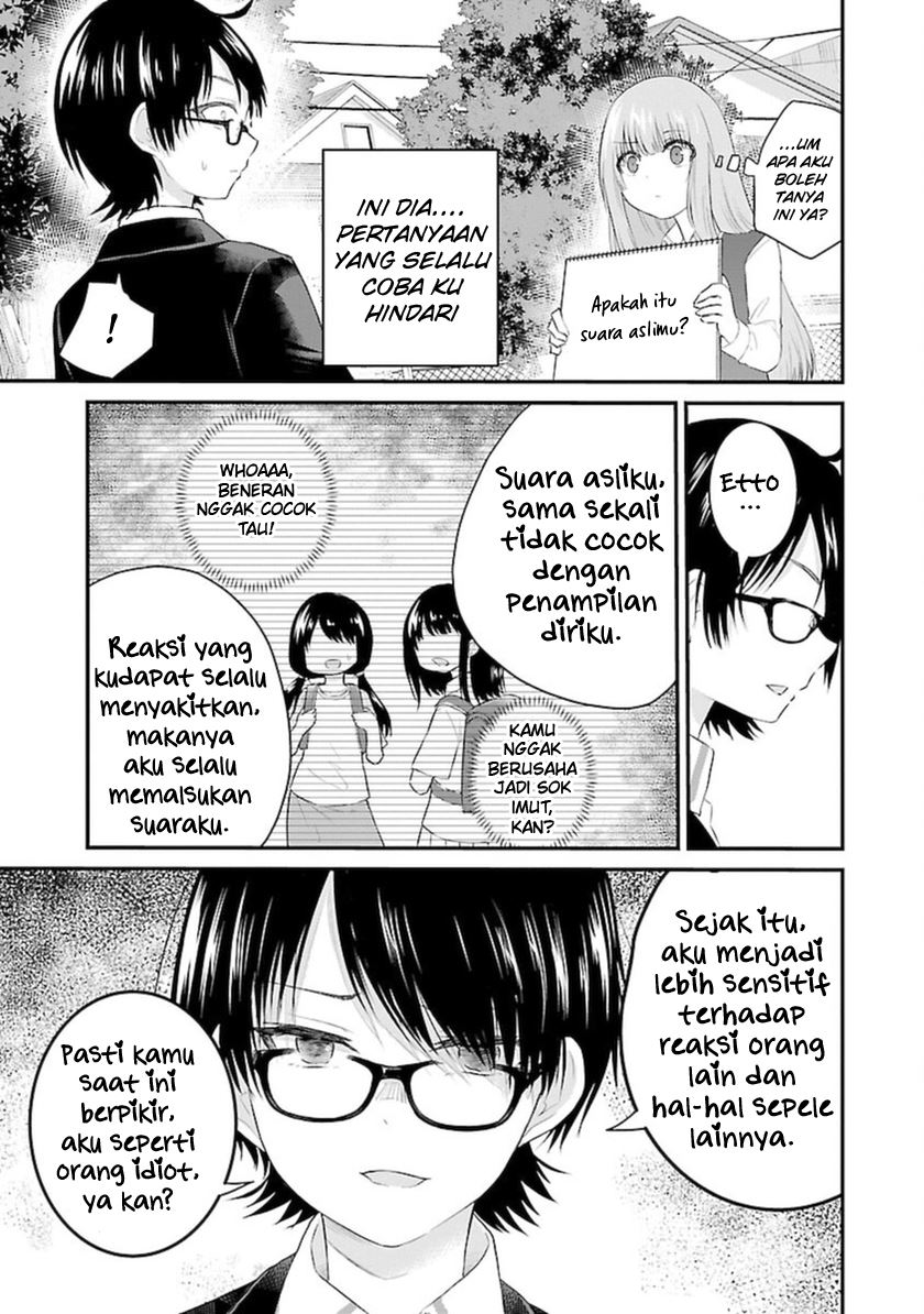 Koe ga dasenai Shoujo wa “Kanojo ga Yasashisugiru” to Omotte iru