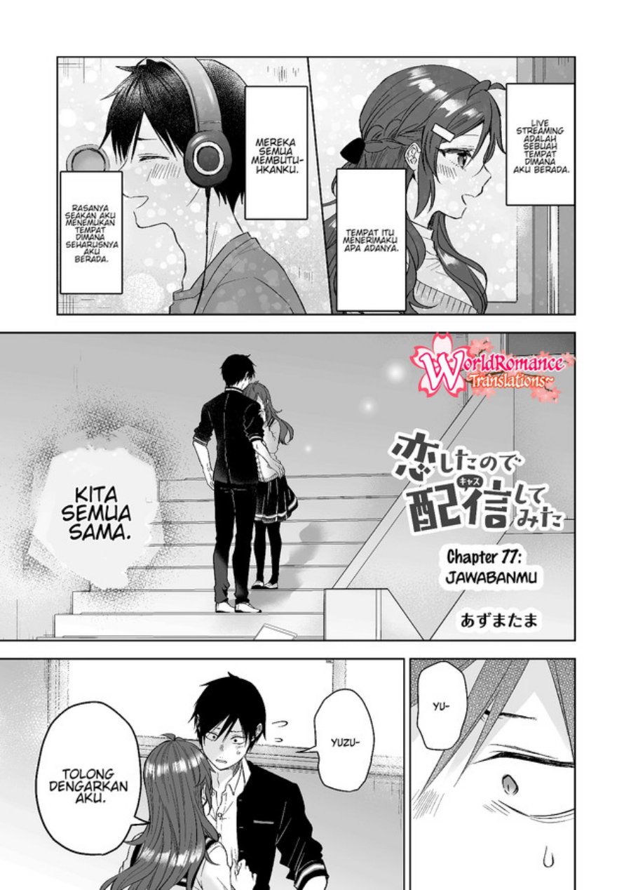 Koi Shita no de, Haishin Shite Mita