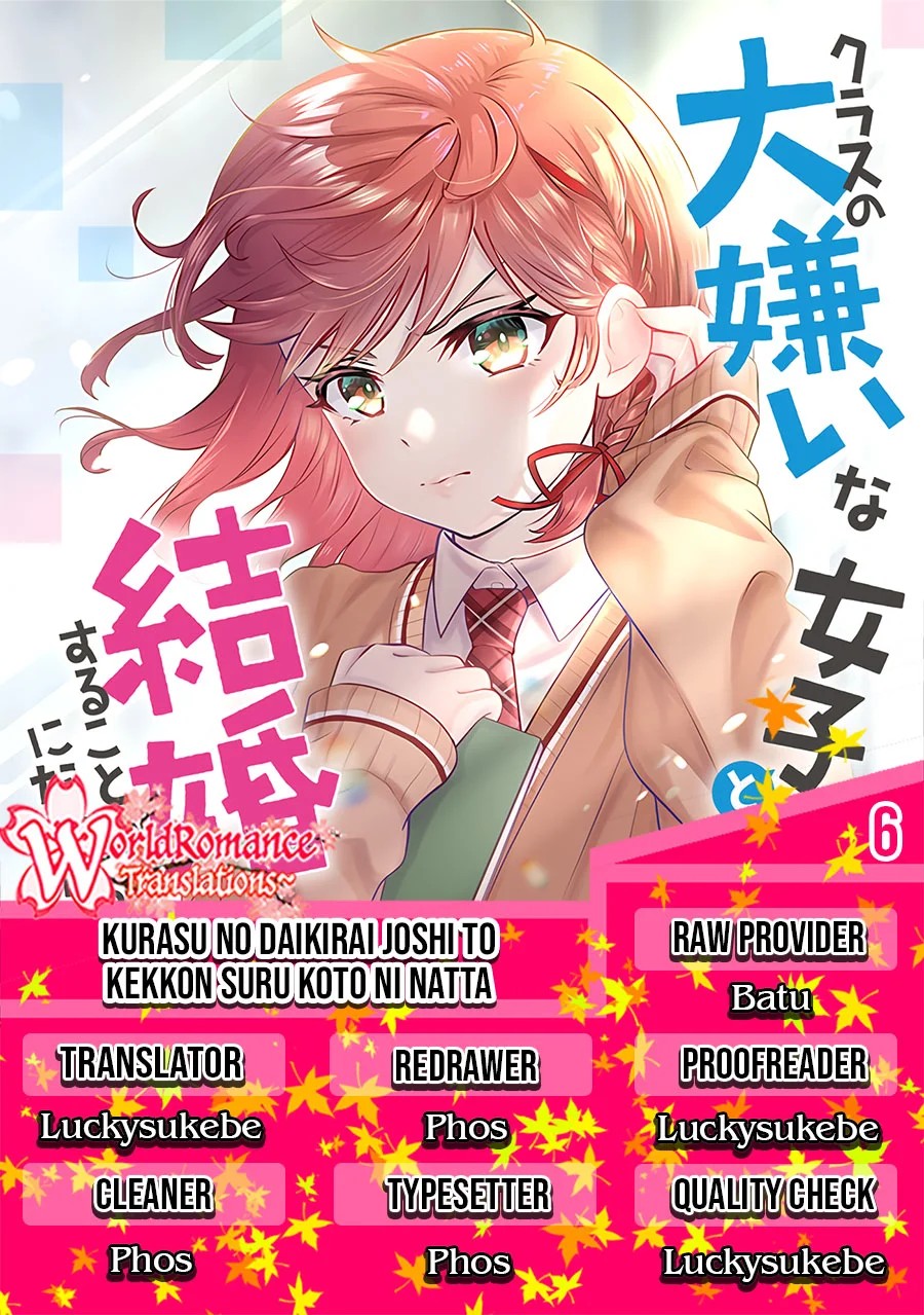Kurasu no Daikirai na Joshi to Kekkon Suru Koto ni Natta