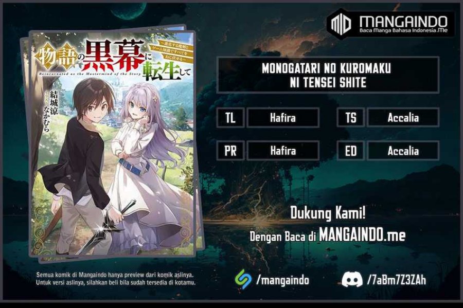 Monogatari no Kuromaku ni Tensei shite