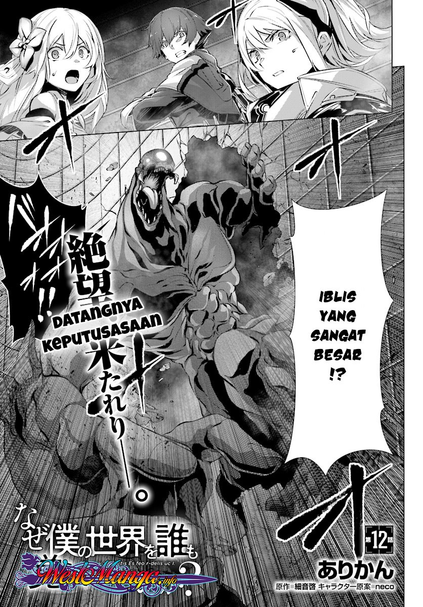 Naze Boku no Sekai wo Daremo Oboeteinai no ka?