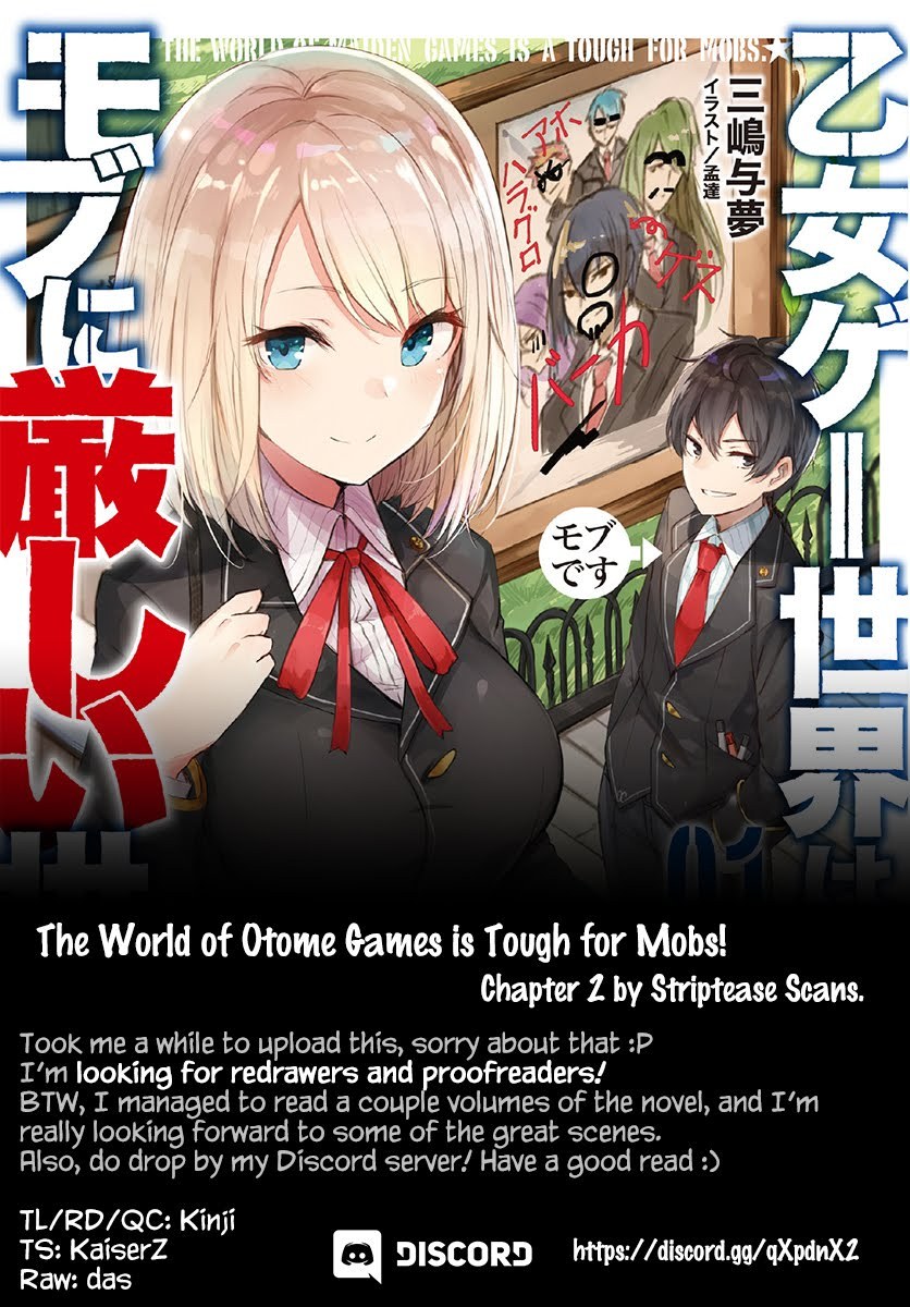 Otome Game Sekai wa Mob ni Kibishii Sekai Desu