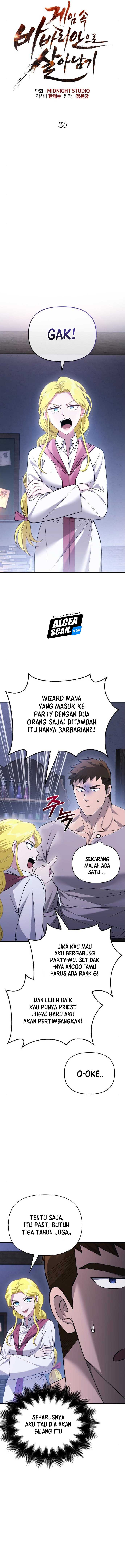 Survive as a Barbarian in the Game