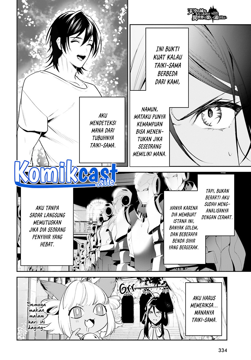 Tenkuu no Shiro o Moratta no de Isekai de Tanoshiku Asobitai