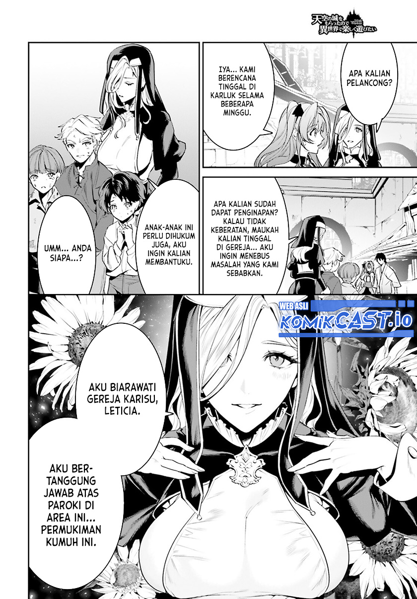 Tenkuu no Shiro o Moratta no de Isekai de Tanoshiku Asobitai