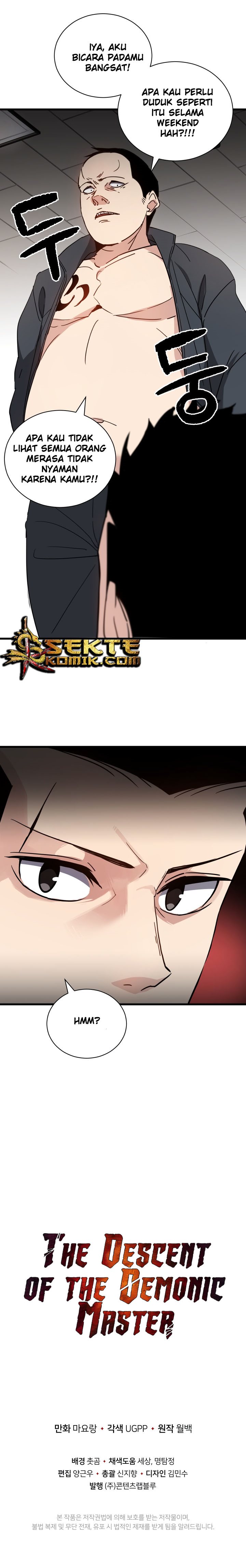 The Descent of the Demonic Master