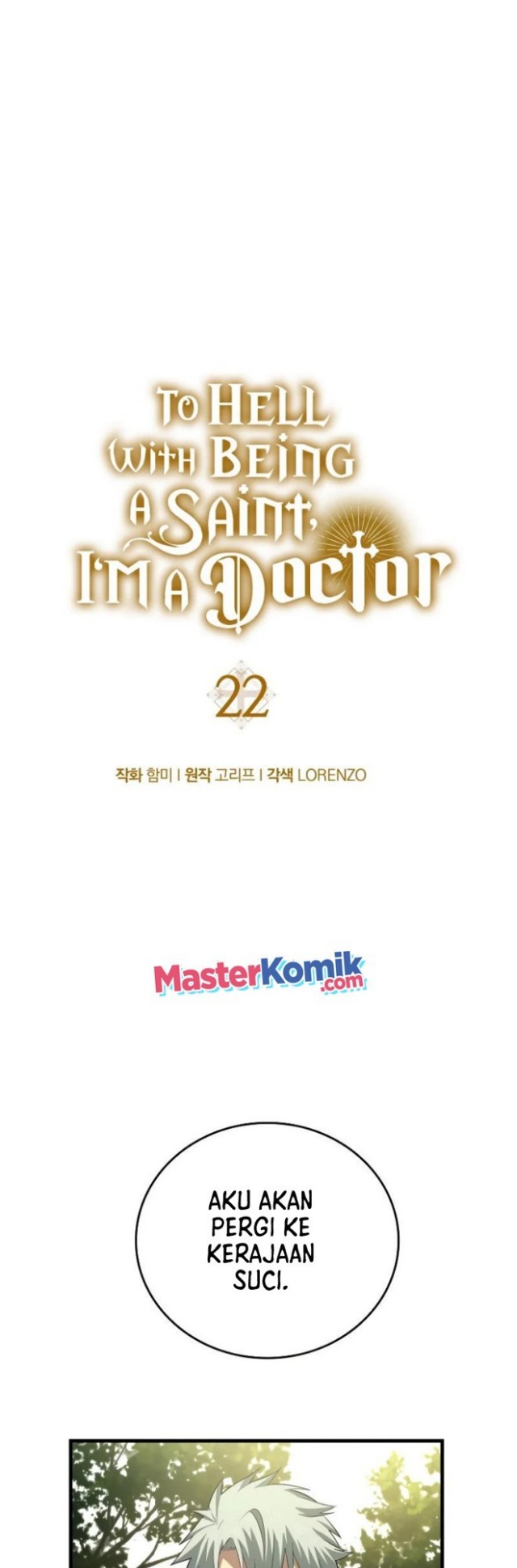To Hell With Being a Saint, I’m a Doctor