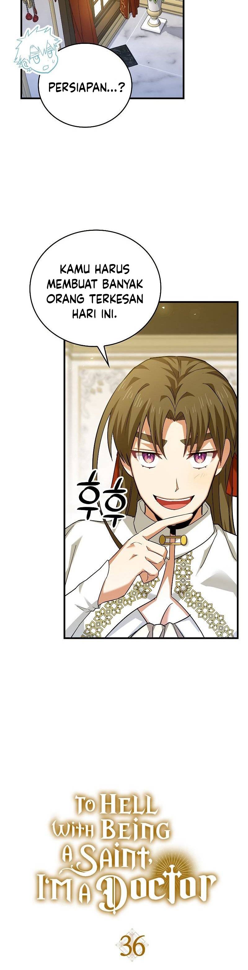 To Hell With Being a Saint, I’m a Doctor