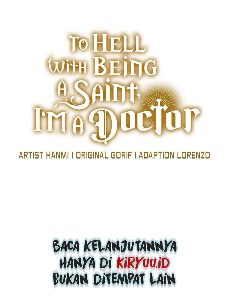 To Hell With Being a Saint, I’m a Doctor