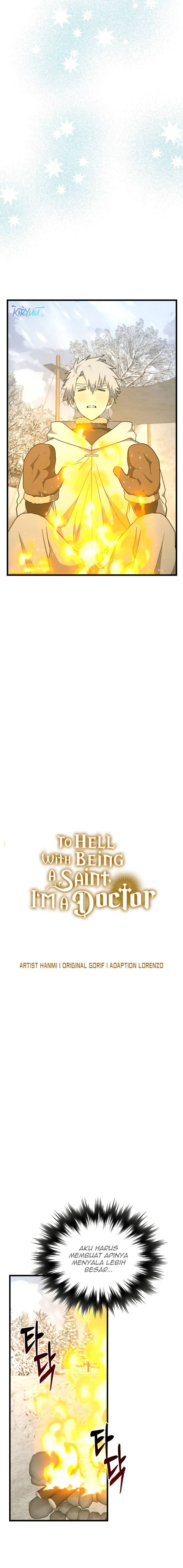 To Hell With Being a Saint, I’m a Doctor