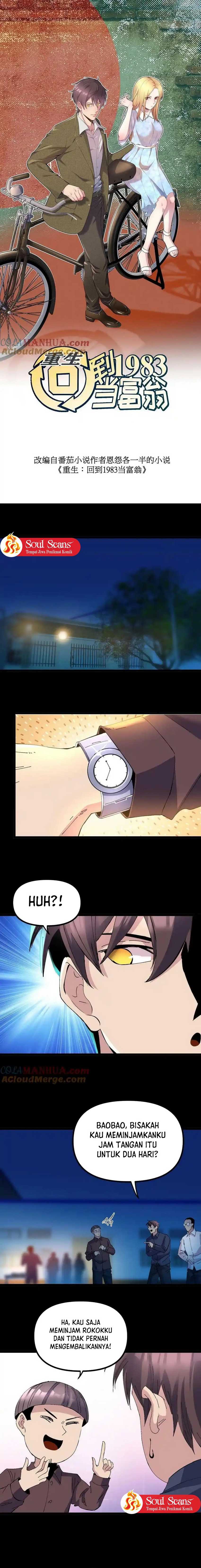 Be A Time Traveler (Rebirth: Back To 1983 To a Be Rich Man)