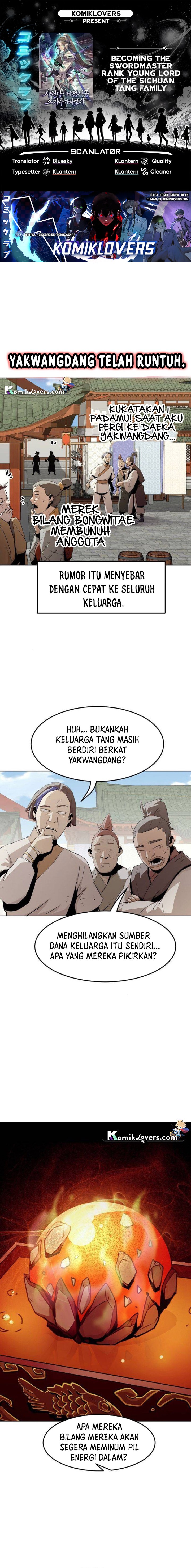 Becoming the Swordmaster Rank Young Lord of the Sichuan Tang Family