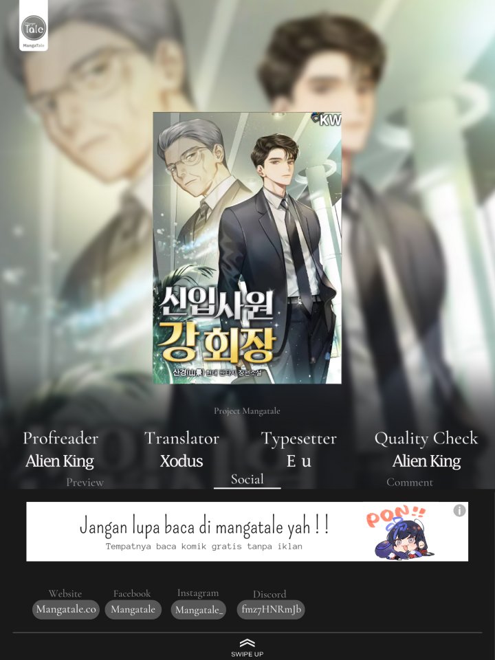 Chairman Kang, The New Employee