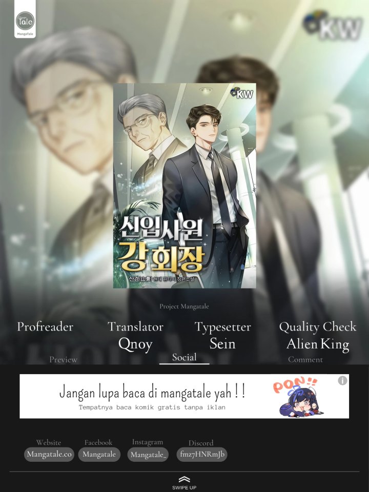 Chairman Kang, The New Employee