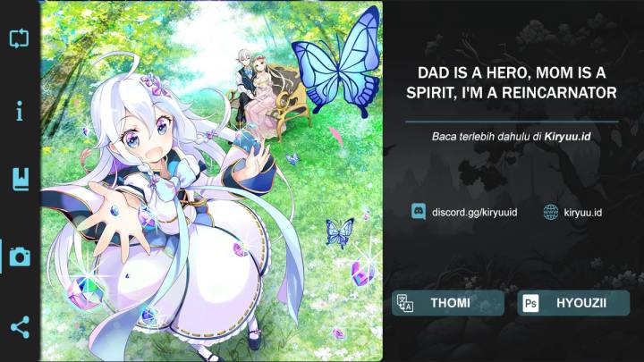 Chichi wa Eiyuu, Haha wa Seirei, Musume no Watashi wa Tenseisha (Dad Is A Hero, Mom Is A Spirit, I’m A Reincarnator)