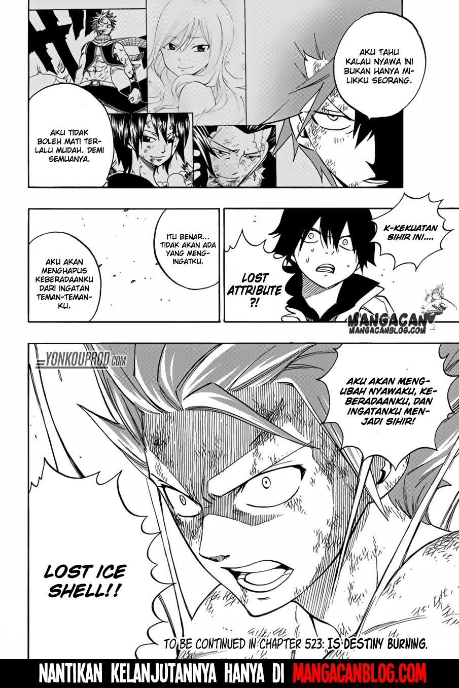 Fairy Tail Chapter 522