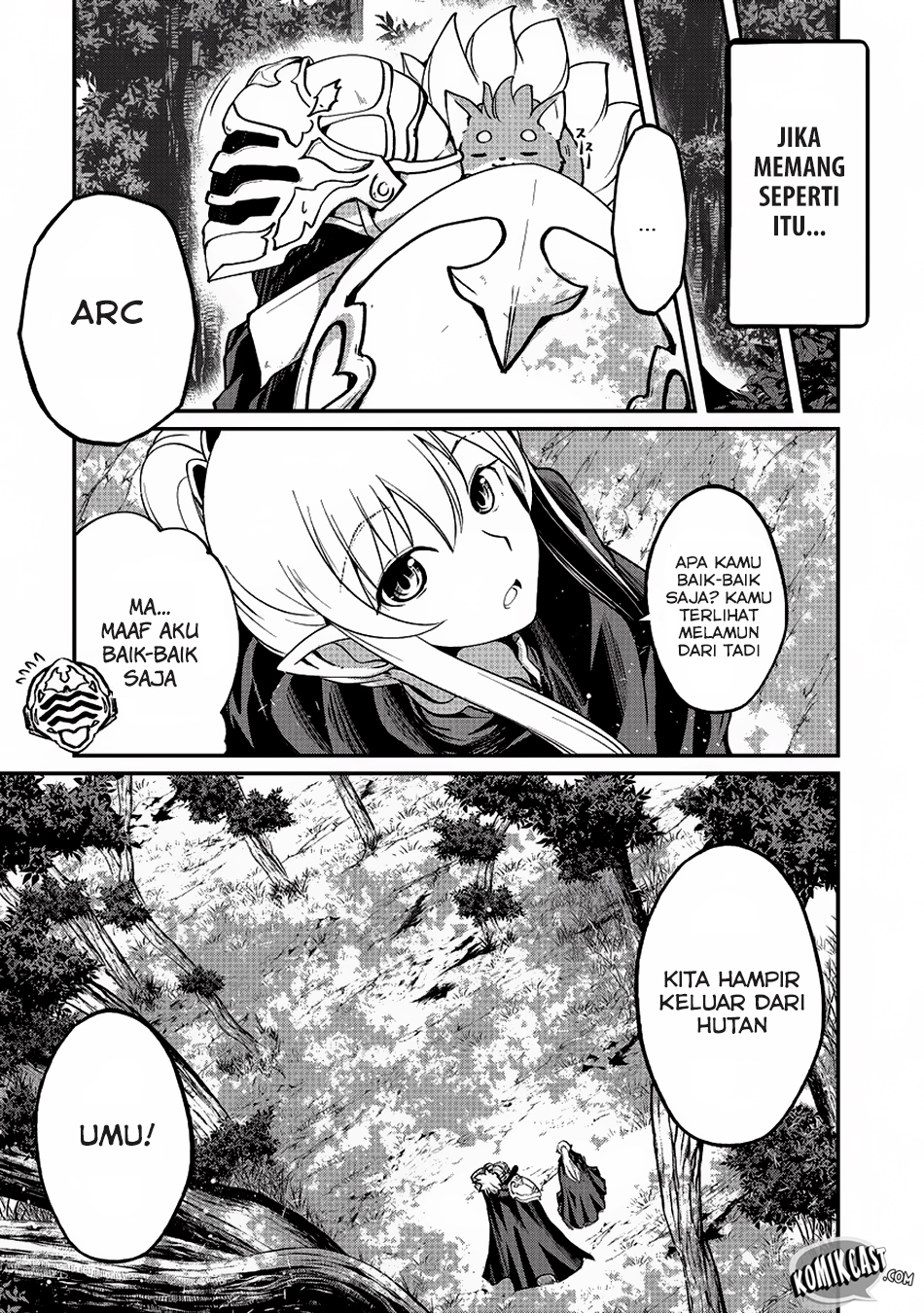 Gaikotsu Kishi-sama, Tadaima Isekai e Odekakechuu