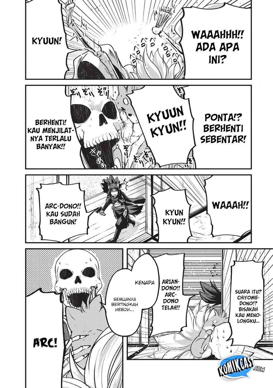 Gaikotsu Kishi-sama, Tadaima Isekai e Odekakechuu