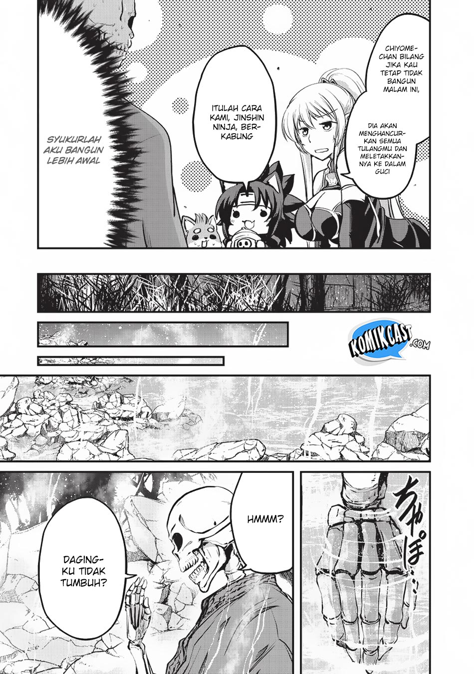 Gaikotsu Kishi-sama, Tadaima Isekai e Odekakechuu