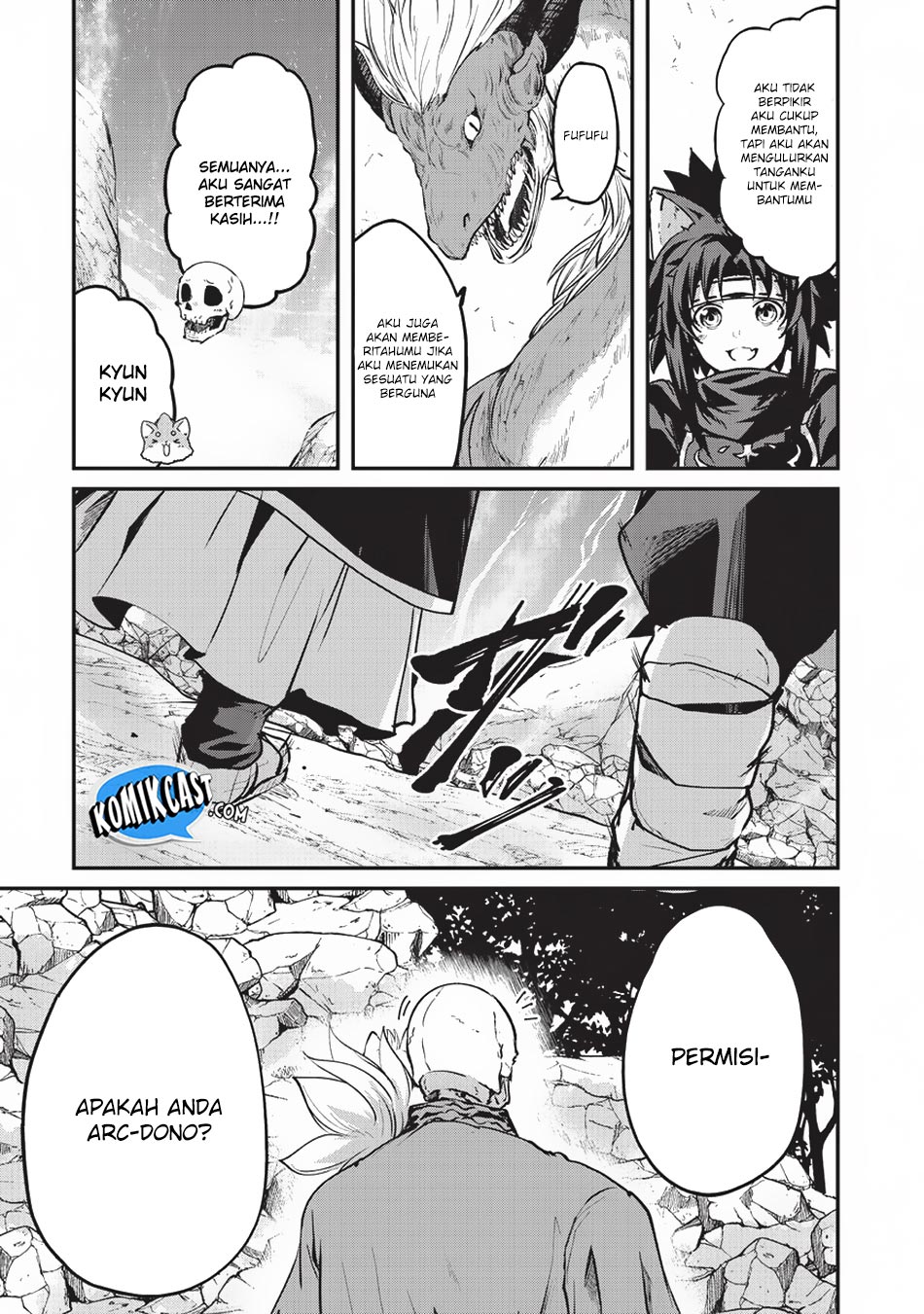 Gaikotsu Kishi-sama, Tadaima Isekai e Odekakechuu