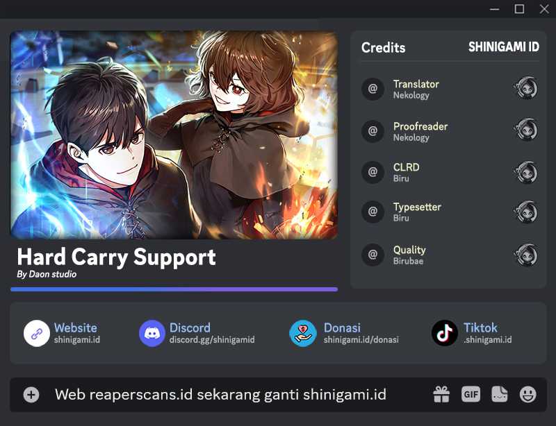Hard Carry Supporter