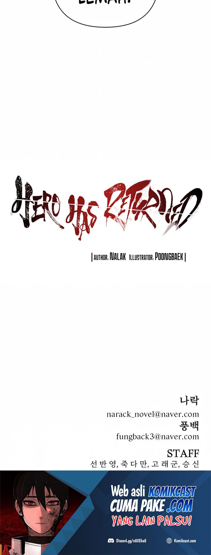 Hero Has Returned
